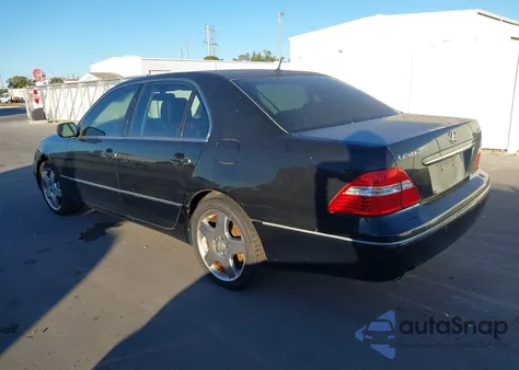 2005 Lexus Ls 430 from USA, damaged, VIN JTHBN36F255013090